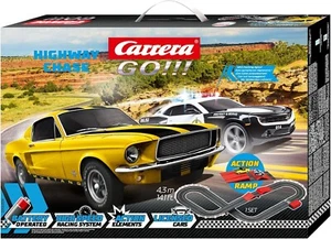 Carrera GO!!! Battery Powered Highway Chase Set 63519 NEW NIB 1/43 - Picture 1 of 6