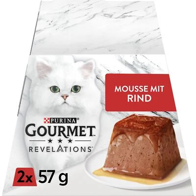 Purina Revelations Mousse mit Rind 24er Pack 24 x 57 g - Bild 1 von 4