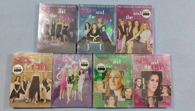 NEW SEALED SEX AND THE CITY SEASON 1-6 ( PARTS 1 AND 2 ) DVD BOX SET - Image 1 of 4