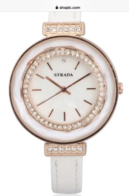 RELOJ STRADA CON CRISTALES AUSTRIACOS QUE BRILLAN  Foto 1 de 4