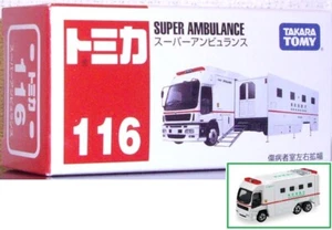 Tomica #116 Super Ambulance TakaraTomy + - Picture 1 of 1