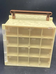 Minecraft Sandstone Mini Figure Collectors Case Box Tan Collector Case FFK9 - Picture 1 of 12