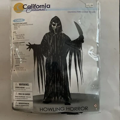 Disfraz California Aullador Horror Halloween Disfraz Niño Talla XL 12-14. Foto 1 de 4