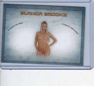 Tarjeta coleccionable Blanca Brooke estrella de cine sin firmar exposición de coleccionistas - Imagen 1 de 1
