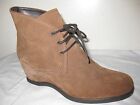  The Flexx  Suede Ankle Boots Booties Shoes Size 41 / 9.5 - 10  Made In MOLDOVA.