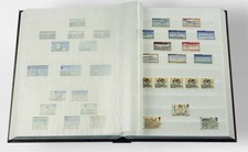 Stamp Collecting Album 16 White Pages A5 RED Cover 6.5 x 9 Basic Stockbook Gift 