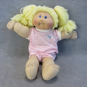 Cabbage Patch Kid Head Mold Two Dimples Toothy Coleco Xavier Roberts 15in Doll - Picture 1 of 22