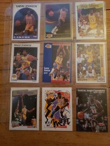 Magic Johnson Basketball Karten - Bild 1 von 4