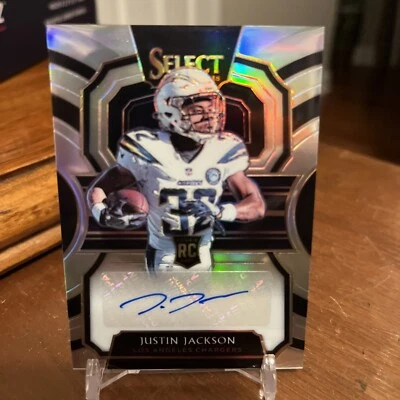 2018 Panini Select Rookie Signatures 152/199 Justin Jackson #RS-JJ Rc Auto - Image 1 of 2