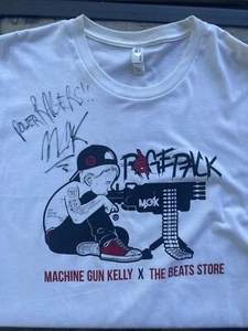 Maglietta Machine Gun Kelly MGK firmata autografata Beats Psa Dna Coa POWERRAGERS - Foto 1 di 5