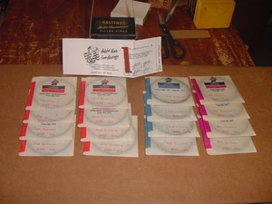 NOS Hastings Piston Rings 1955-60 Hillman Minx + Deluxe CA 4 ring pistons STD - Foto 1 di 6