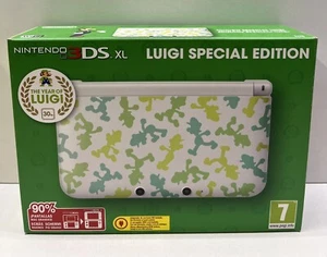 CONSOLE NINTENDO 3DS XL LUIGI SPECIAL EDITION FACTORY SEALED PAL VGA READY - Picture 1 of 19