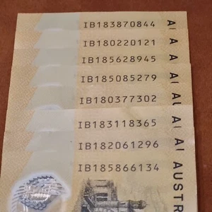 Last Prefix IB $50 2018 Australian Banknote - Picture 1 of 1