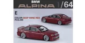YM Model 1:64 BMW Alpina Red - Picture 1 of 2