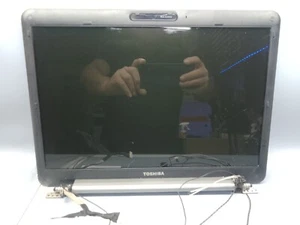Toshiba Satellite Pro A300 LCD Bildschirm obere Blende, Scharniere & Webcam - Bild 1 von 12