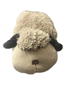 HTF 18" Authentic Pillow Pets Brown Puppy Dog Plush Pillow - Picture 1 of 5