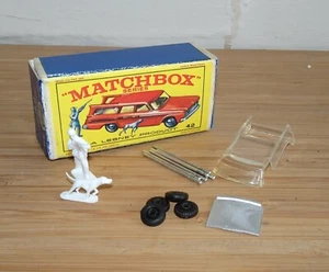 Matchbox 42 Studebaker Estate Station Wagon Hunter Dog Reproducción Repuestos - Imagen 1 de 9