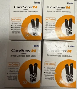 CareSens N Blood Glucose Test Strips 200 7-26 - Picture 1 of 1