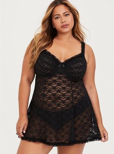 Las mejores ofertas en Black Plus Talla de ropa interior y de dormir para  De mujer | eBay