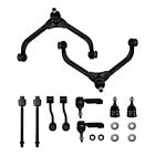 12pc Front Upper Control Arm TieRod Sway Bar for 2002 2003 2004 Jeep Liberty