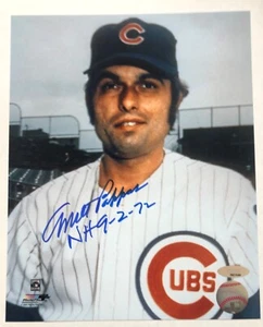 Milt Pappas 8X10 Auto Autograph Tristar Certified COA Chicago Cubs Inscribed N.H - Picture 1 of 1