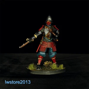1/32 54mm Samurai Warrior Man Male Resin Miniatures Figures Figurines Model Toys - Picture 1 of 9