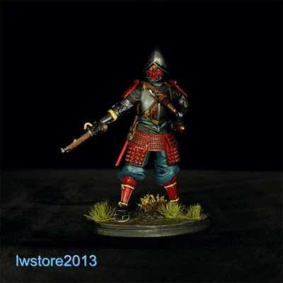 1/32 54mm Samurai Warrior Man Male Resin Miniatures Figures Figurines Model Toys - Image 1 of 4