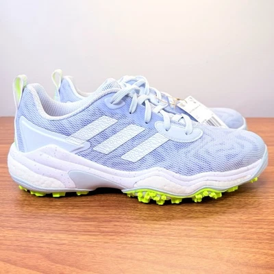 Туфли для гольфа женские Adidas Codechaos 25 Halo Blue Cloud белые светлые лимонно-зеленые 10 - Изображение 1 из 4