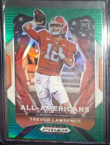 2021 Panini Prizm Draft Picks - All-American Trevor Lawrence #181 Green Prizm... - Bild 1 von 2