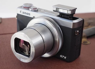 Canon PowerShot G7 X Mark III NEW RareSilver digital vlogging Camera WiFi 2y WTY - Image 1 of 4