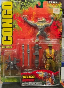 CONGO THE MOVIE DELUXE MONROE SET ACTION FIGURE - Foto 1 di 3