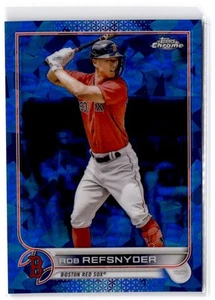 2022 Topps Chrome Update Sapphire Edition Rob Refsnyder #US129 Boston Red Sox - Bild 1 von 2