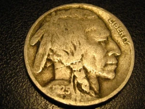 1925-P Buffalo Nickel - Picture 1 of 4