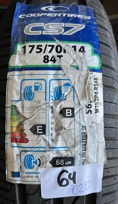 1x Sommerreifen COOPER Tires CS7 175/70 R14 84T Reifen NEU 14 Zoll 175/70R14 - Bild 1 von 3