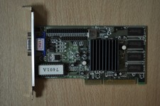 Intel 740 AQA ATG7401A-30 AGP Graphics Card 392-0740 Video Card Working !