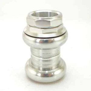FSA Duron X 1" Threaded Headset 22.4/26.4mm Sealed Bearings w/FSA Logo Silver - Picture 1 of 5