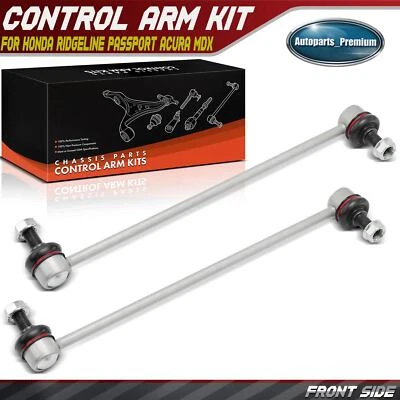 2x Eslabones de barra estabilizadora delantera izquierda y derecha para Honda Pilot Ridgeline Passport Acura MDX Foto 1 de 4