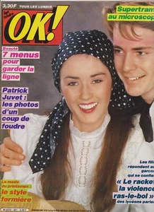 OK! MAGAZINE N° 321 - 1982 SUPERTRAMP PATRICK JUVET JOHN TRAVOLTA RENAUD CABREL - Picture 1 of 1