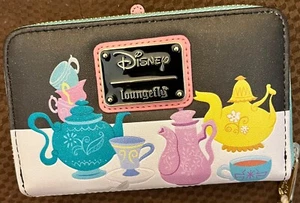 Disney Loungefly Alice in Wonderland Unbirthday Zip Around Wallet New with Tags - Picture 1 of 12