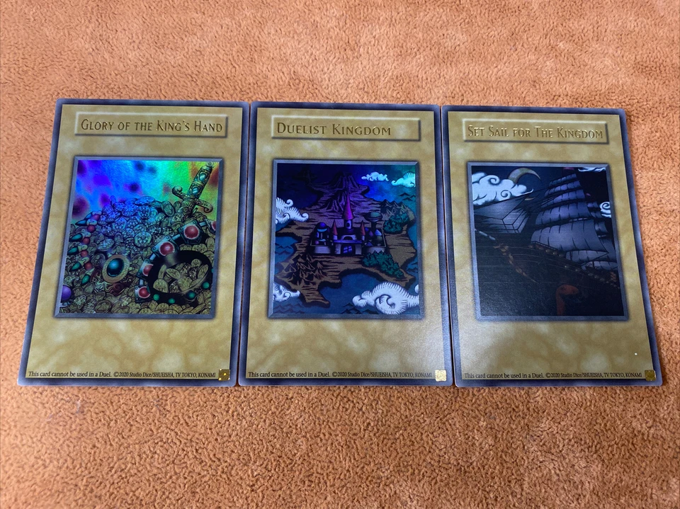 🔥Yugioh Glory of the King's Hand + Set Sail + Duelist Kingdom YGLD ULTRA RARE - Image 1 of 1