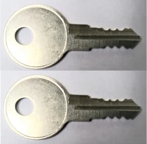 (2) LEER Truck Cap Replacement Keys Cut To Key Code 003 - Picture 1 of 3