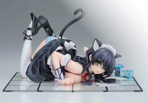 Creators Collection CAT LAP MILK 1/7 ABS PVC Figura Nativi Giappone - Foto 1 di 6