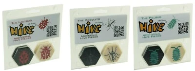 Hive 3 Expansion Set Ladybug Mosquito Pillbug Tile Game The Adds 6 Pieces Gen 42 - Image 1 of 4