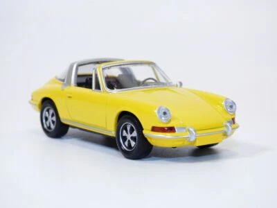 PORSCHE 911S targa 1969 jaune 1/43 - Photo 1/4