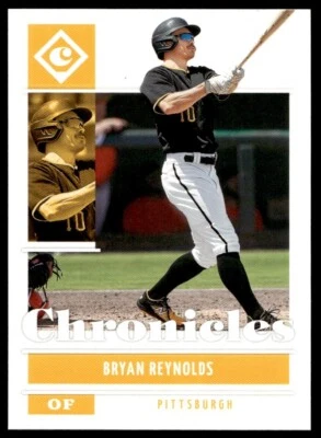 2022 Panini Chronicles Bryan Reynolds Rookie G35 Pittsburgh Pirates #44 - Image 1 of 2