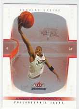 2004-05 Fleer Genuine Reflections #129 Andre Iguodala RC Rookie Card 13/100 (T9)