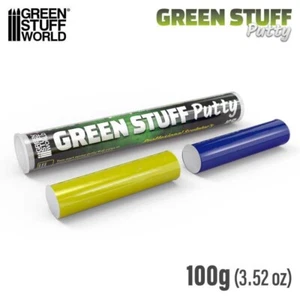 Materia Verde in Barretta(Putty)  100 gr- GREEN STUFF 1018 - Imagen 1 de 3