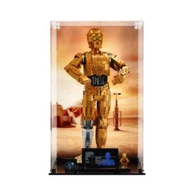UNIQUEDISPLAY EINZIGARTIGE VITRINE für Lego 75398C-3PO
