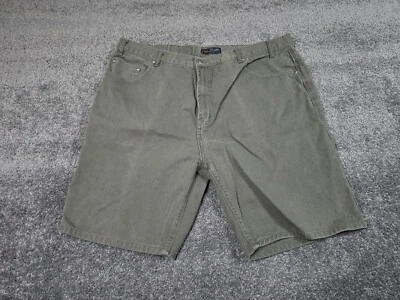 Pantalones Cortos Denim Vintage Route 66 Para Hombres 42 Verdes Pantalones Cortos Sueltos Papá Y2K  Foto 1 de 4