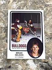 1985-86 Minnesota Duluth Bulldogs Brian Nelson #27 Tim & Larry's Sports Cards
